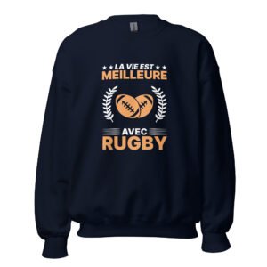 Le Rugby Unisexe - Col Rond