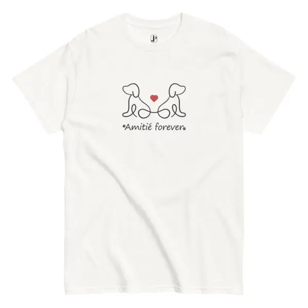 Amitié forever T-shirt classique unisexe