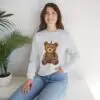Ours en Peluche Infirmière - Sweat col  Rond