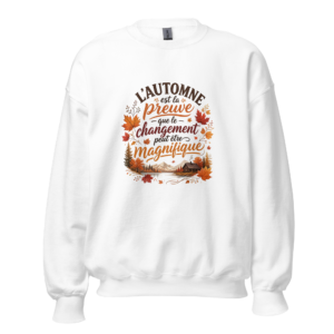 Automne & Changement - Sweat col  Rond